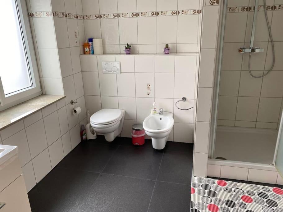 Preiswertes Stilvolles Zimmer Im Privaten Haus Mit Grossem Schoenem Modernem Gemeinschaft Badenzimmer Lorrach Ngoại thất bức ảnh